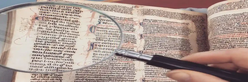 Versets commentés, Bible commentary